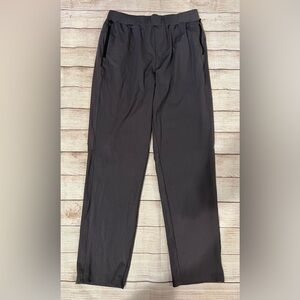 Diadora Ladies Grey Track Zip Pockets Pants Size Medium EUC